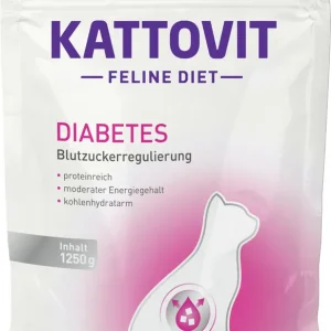KATTOVIT Feline Diabetes & Gewicht 1,25kg Katzentrockenfutter Diätnahrung Direktkauf